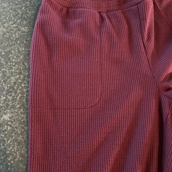 SOMA (2 Pieces) Cozy Waffle Knit Long Sleeve Shirt & Pants Loungewear Size XL - Picture 10 of 11